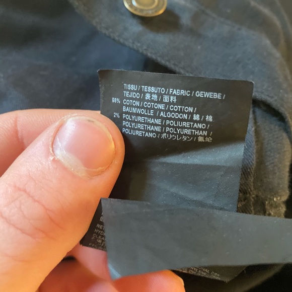 SOLD Saint Laurent Distressed Denim - Picture 5 of 8